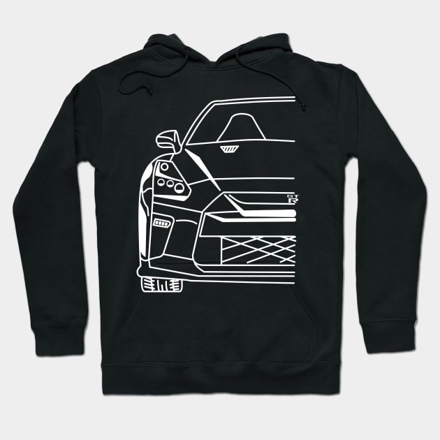 Nissan GTR Sport car Hoodie by Aurealis